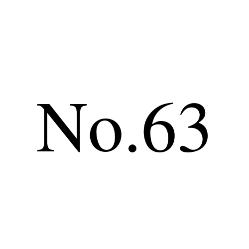 No.63 logo