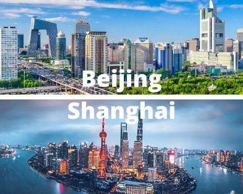BEijing + Shanghai
